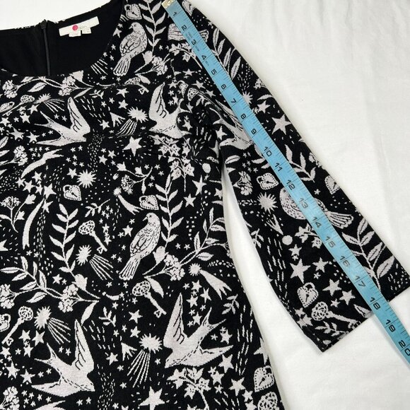Boden Winifred Pattern Sweater Dress Mystical Jacquard Knit US 8 R - Picture 11 of 16